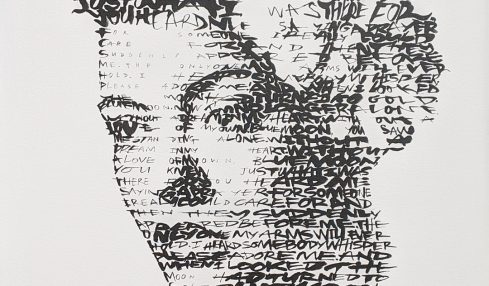 Billie Holiday painting by David Hollier at Scope Art Miami Beach 2019 | Decorating Diva Magazine
